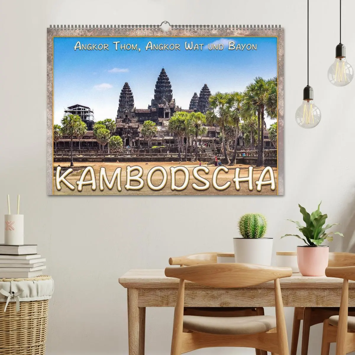 Bild: 9783457950586 | Kambodscha, Angkor Thom, Angkor Wat und Bayon (Wandkalender 2026...