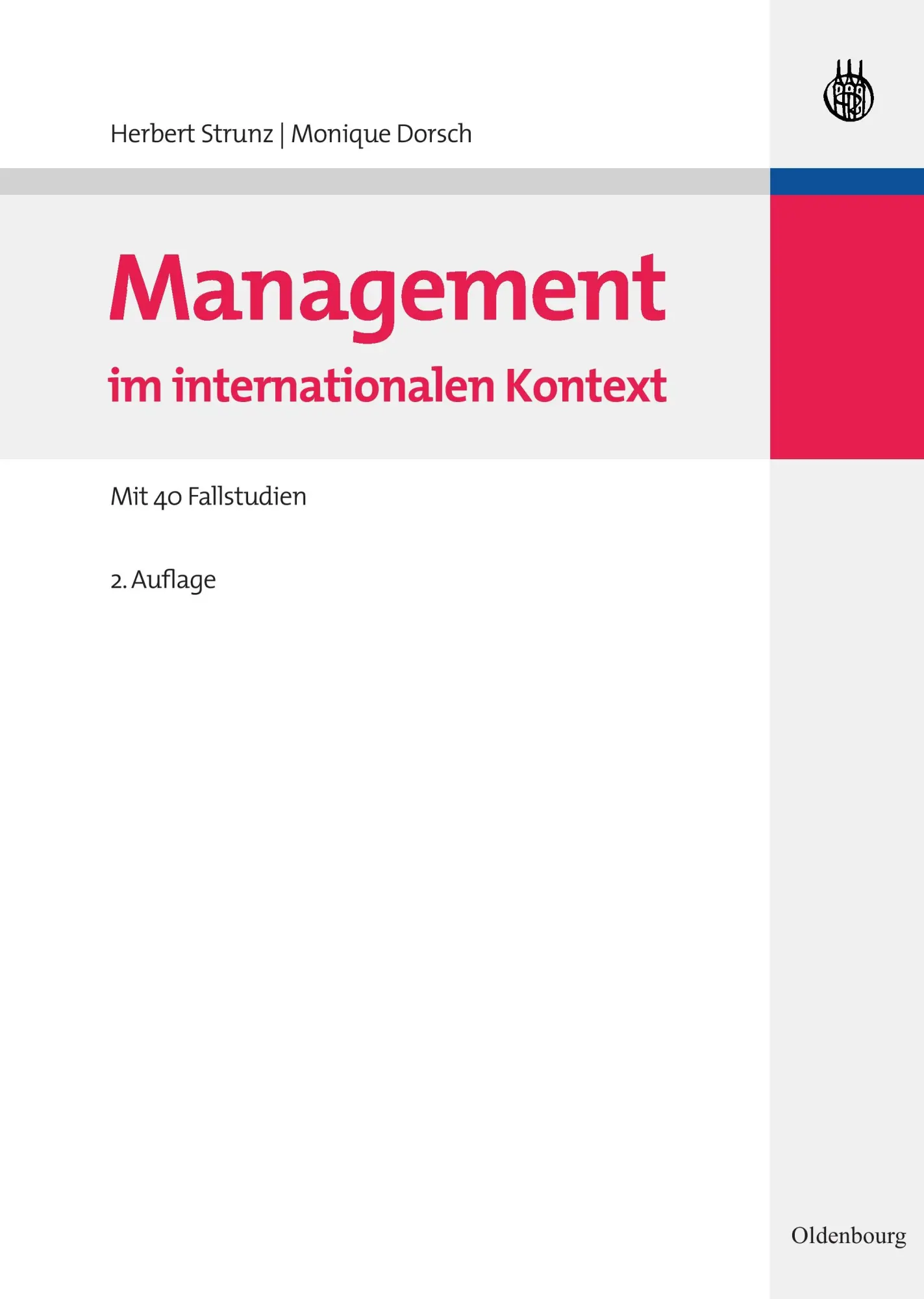 Cover: 9783486590586 | Management im internationalen Kontext | Mit 40 Fallstudien | Buch