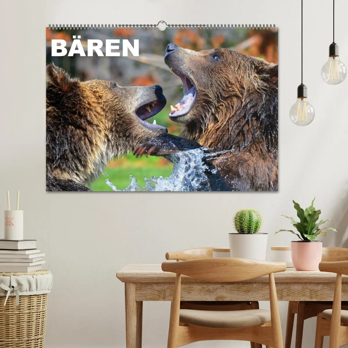 Bild: 9783516110586 | Bären (Wandkalender 2026 DIN A2 quer), CALVENDO Monatskalender | 2026