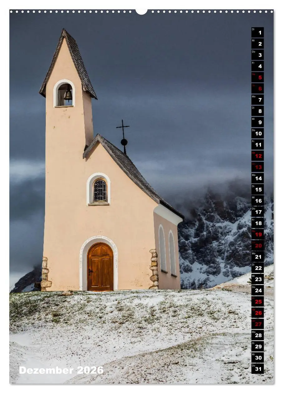 Bild: 9783516420586 | Dolomiten. Italien (hochwertiger Premium Wandkalender 2026 DIN A2...
