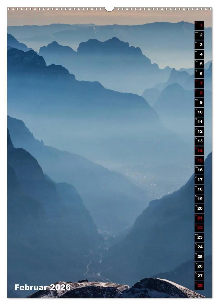 Bild: 9783516420586 | Dolomiten. Italien (hochwertiger Premium Wandkalender 2026 DIN A2...