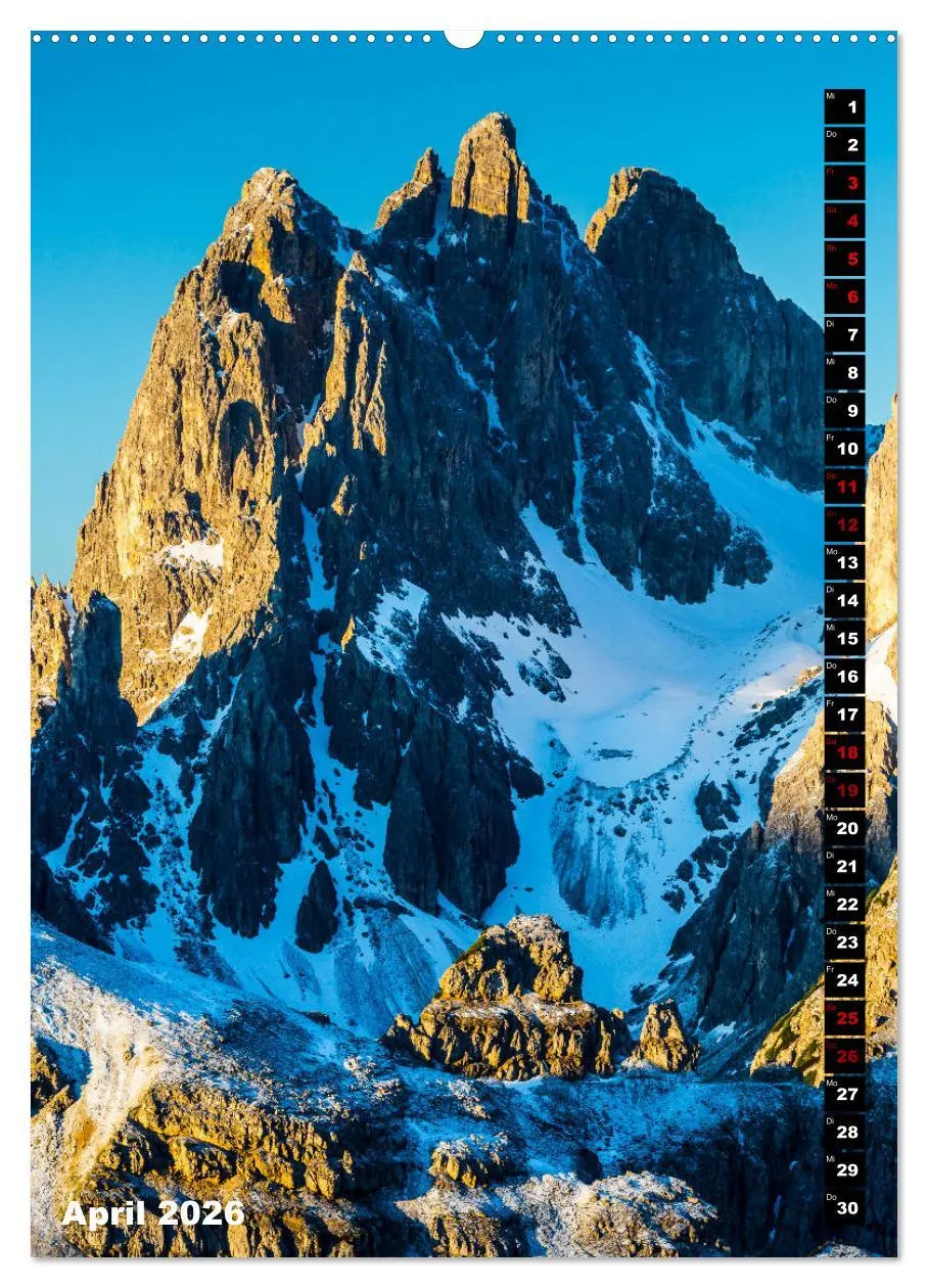 Bild: 9783516420586 | Dolomiten. Italien (hochwertiger Premium Wandkalender 2026 DIN A2...