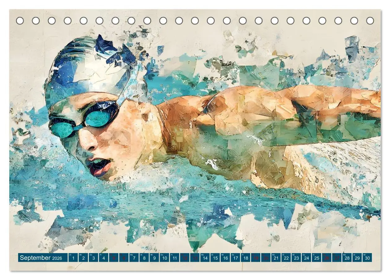 Bild: 9783516650686 | Olympia. Anders. (Tischkalender 2026 DIN A5 quer), CALVENDO...