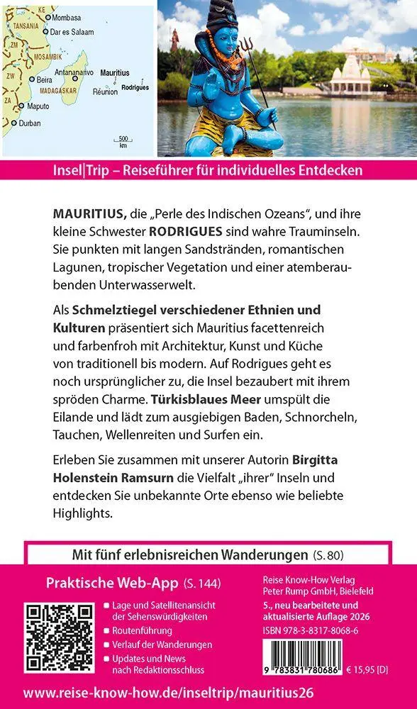 Bild: 9783831780686 | Reise Know-How InselTrip Mauritius und Rodrigues | Ramsurn | Buch