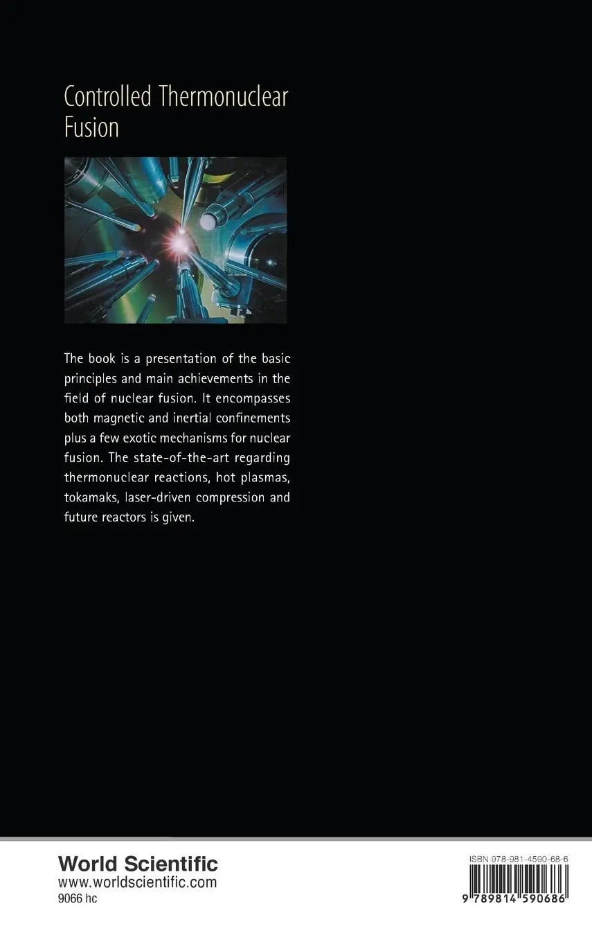 Rückseite: 9789814590686 | CONTROLLED THERMONUCLEAR FUSION | Jean Louis Bobin | Buch | Englisch
