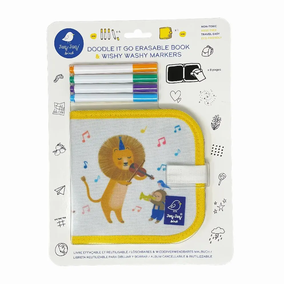 Cover: 753068880786 | Mini-Malbuch Löwe mit 4 Wishy Washy Stiften | Taschenbuch | 2022