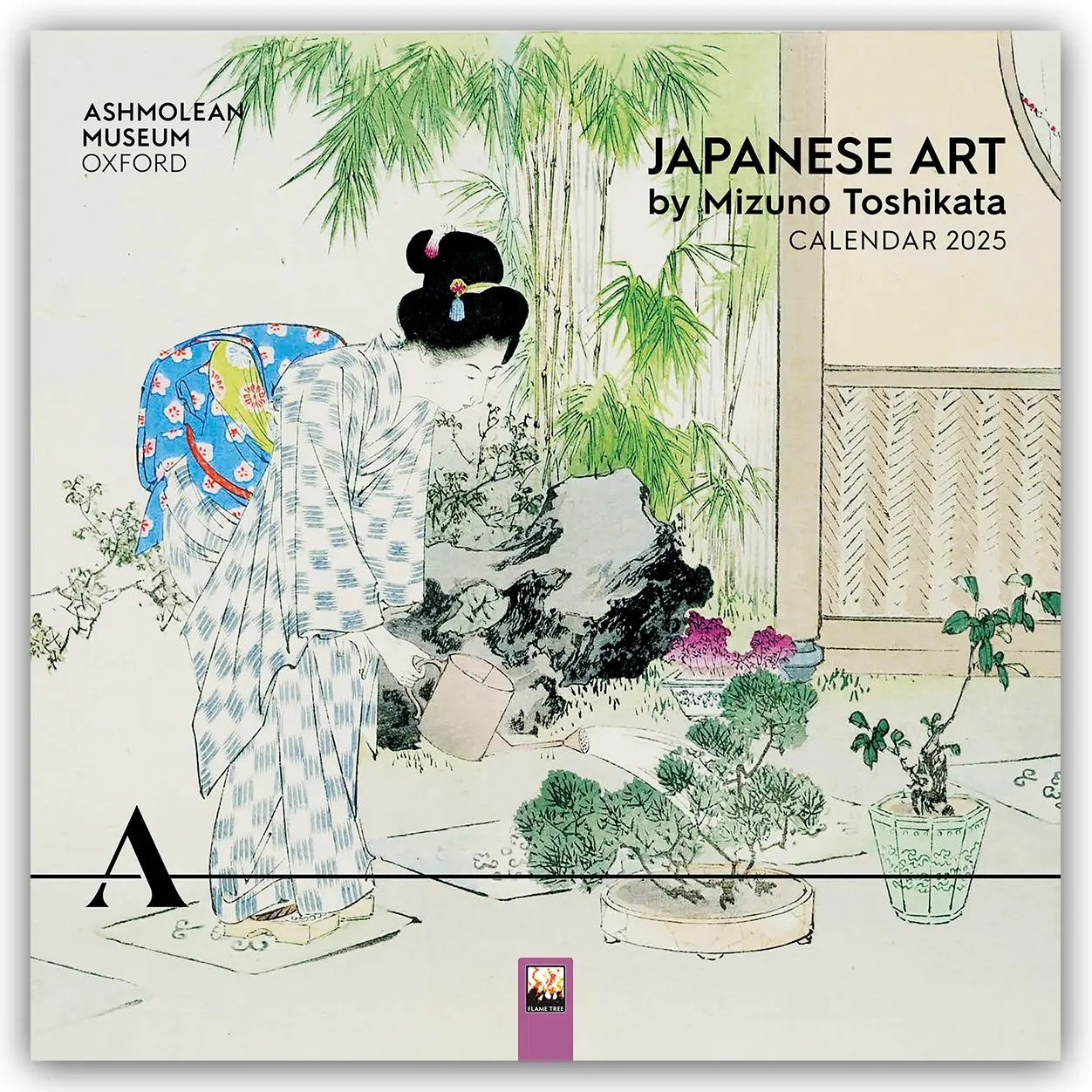 Cover: 9781835620786 | Ashmolean Museum: Japanese Art by Mizuno Toshikata Wall Calendar...