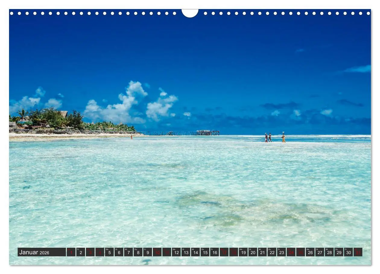 Bild: 9783457860786 | Karibu Sansibar (Wandkalender 2026 DIN A3 quer), CALVENDO...