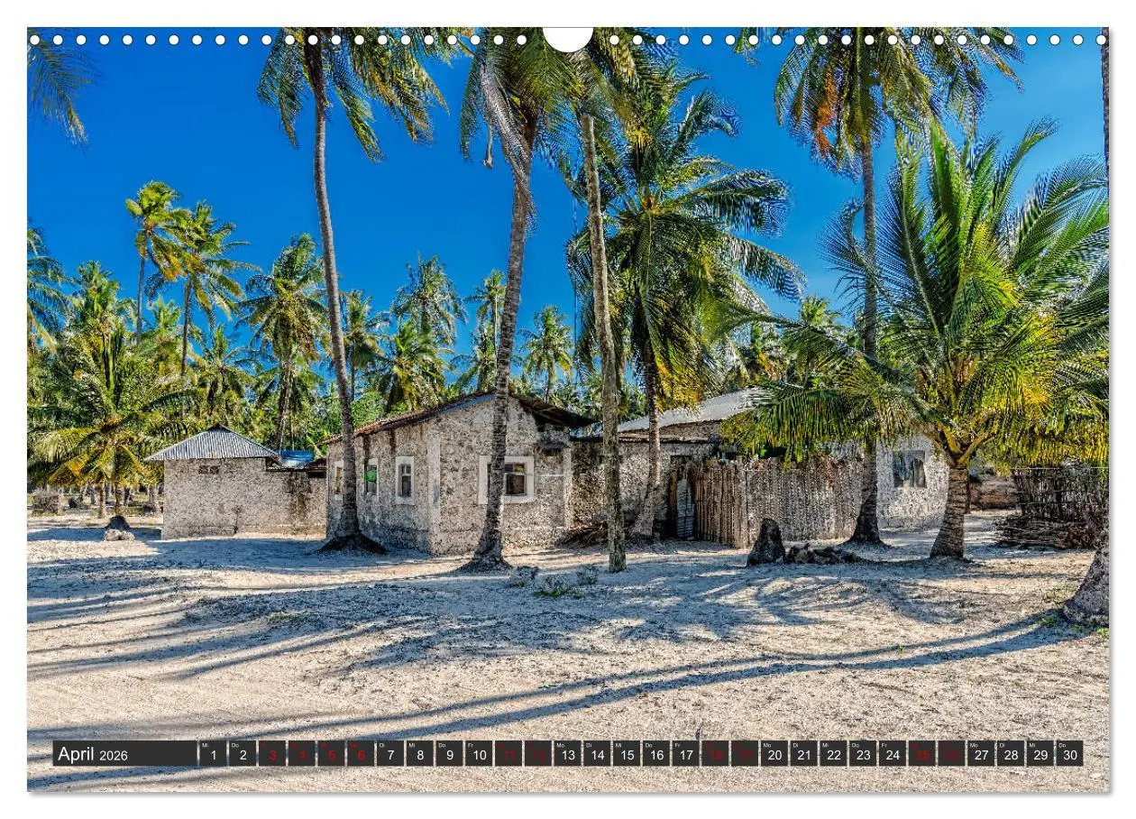Bild: 9783457860786 | Karibu Sansibar (Wandkalender 2026 DIN A3 quer), CALVENDO...