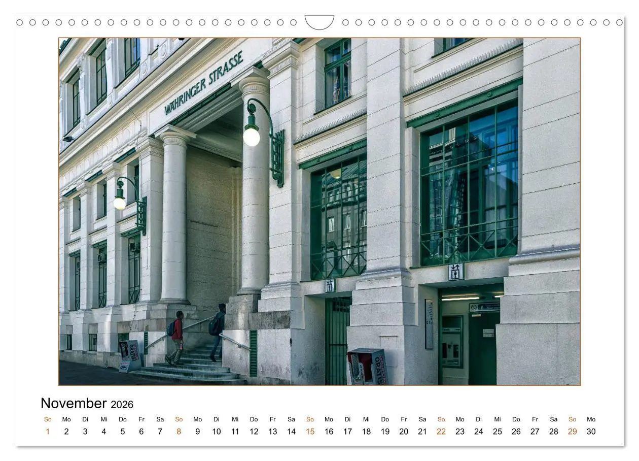 Bild: 9783457930786 | Otto Wagners Wien (Wandkalender 2026 DIN A3 quer), CALVENDO...
