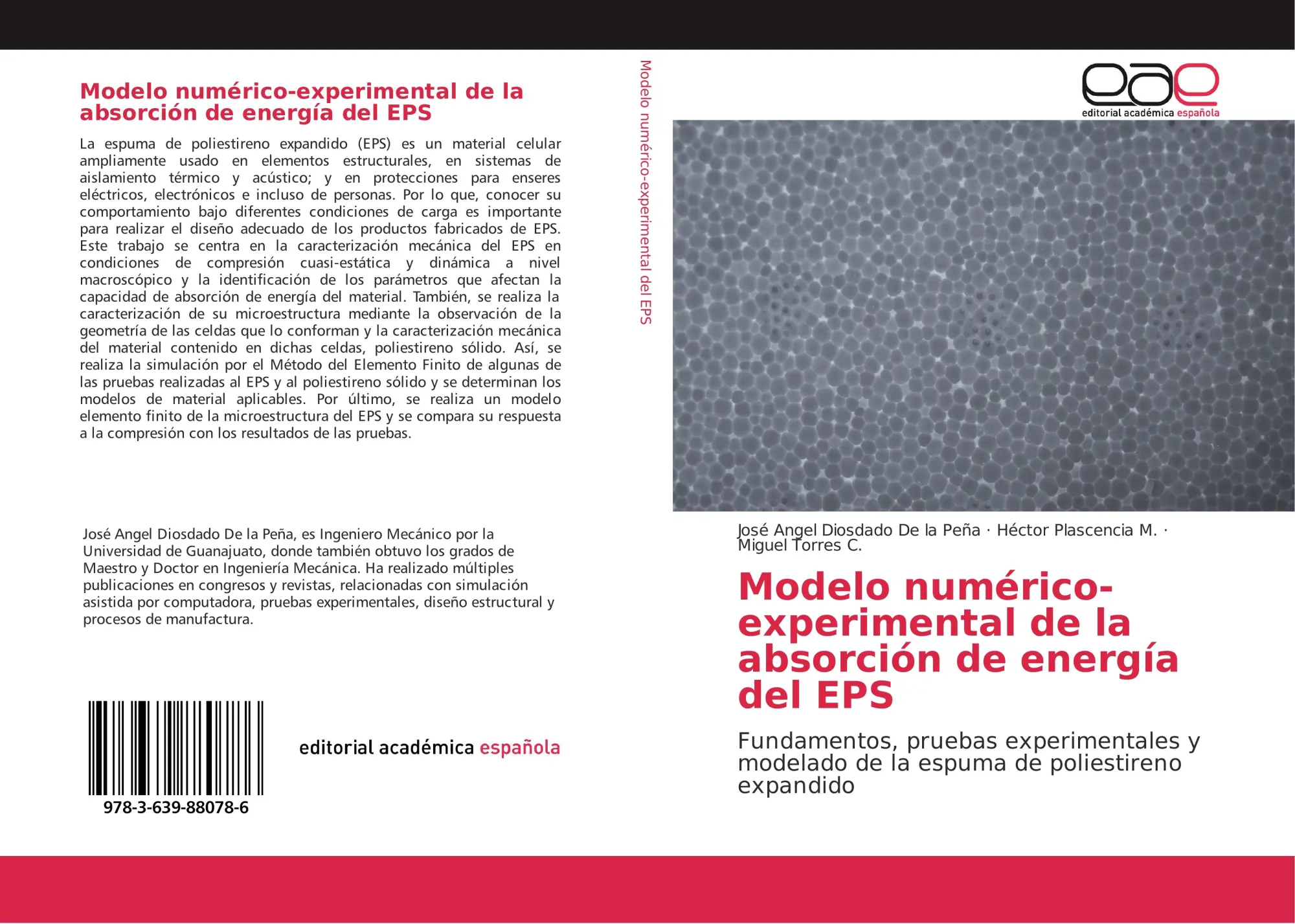 Cover: 9783639880786 | Modelo numérico-experimental de la absorción de energía del EPS | Buch