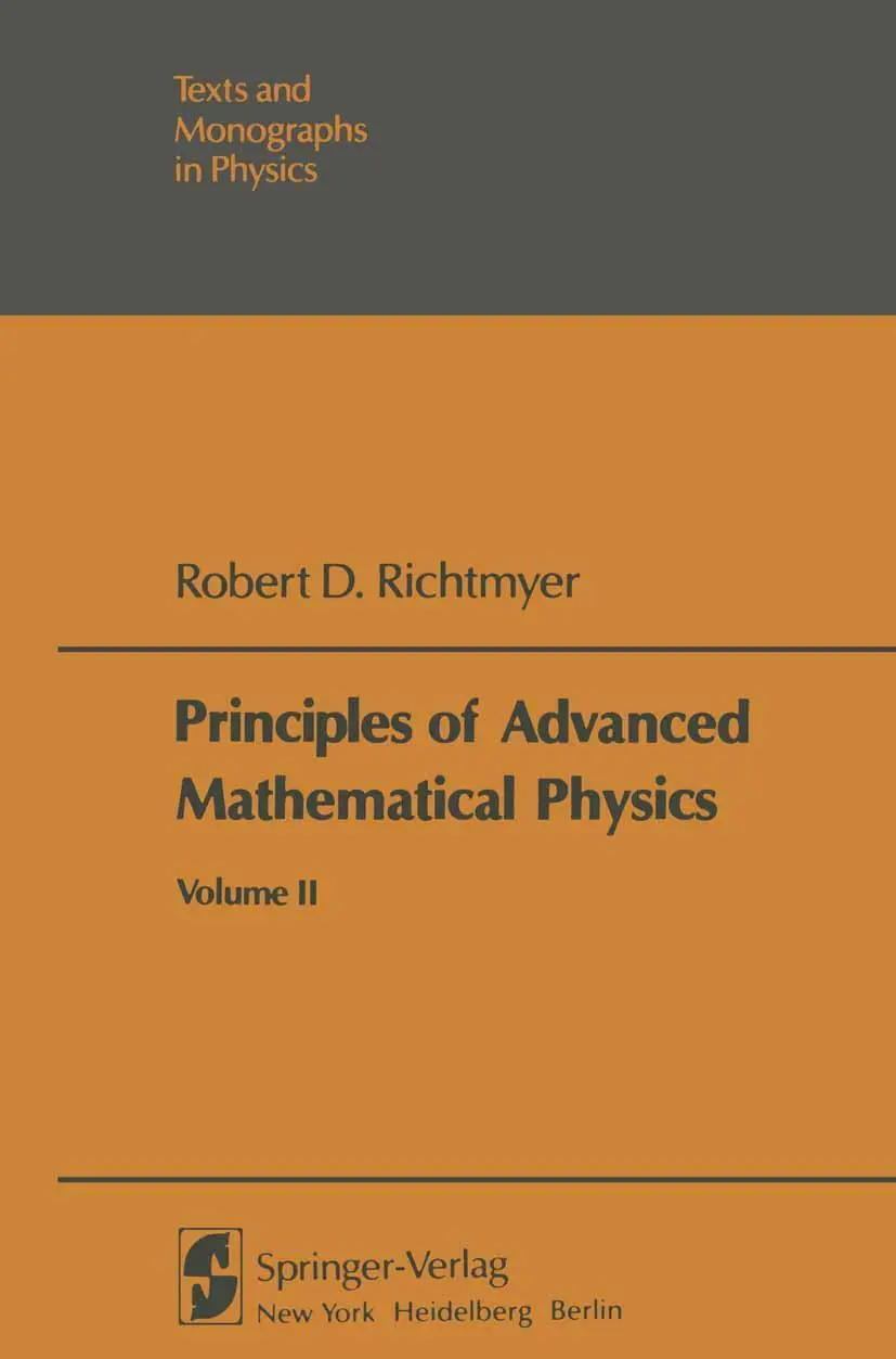 Cover: 9783642510786 | Principles of Advanced Mathematical Physics | Volume II | Richtmyer