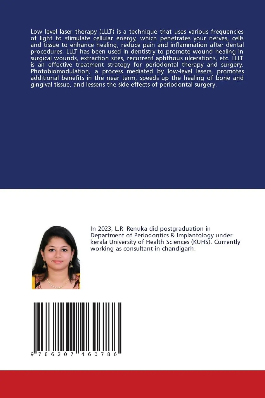 Rückseite: 9786207460786 | LOW LEVEL LASER THERAPY | Textbook of LLLT | L. R Renuka (u. a.)