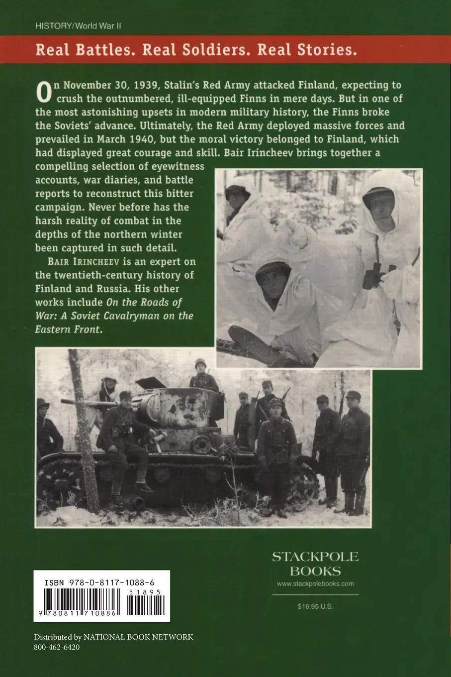 Rückseite: 9780811710886 | War of the White Death | Bair Irincheev | Taschenbuch | Englisch