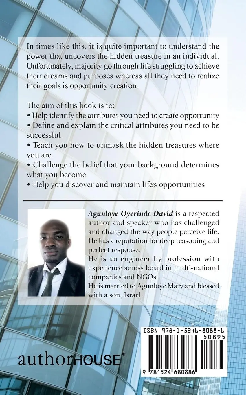 Rückseite: 9781524680886 | Create Your Opportunity Now | Agunloye Oyerinde | Taschenbuch | 2017