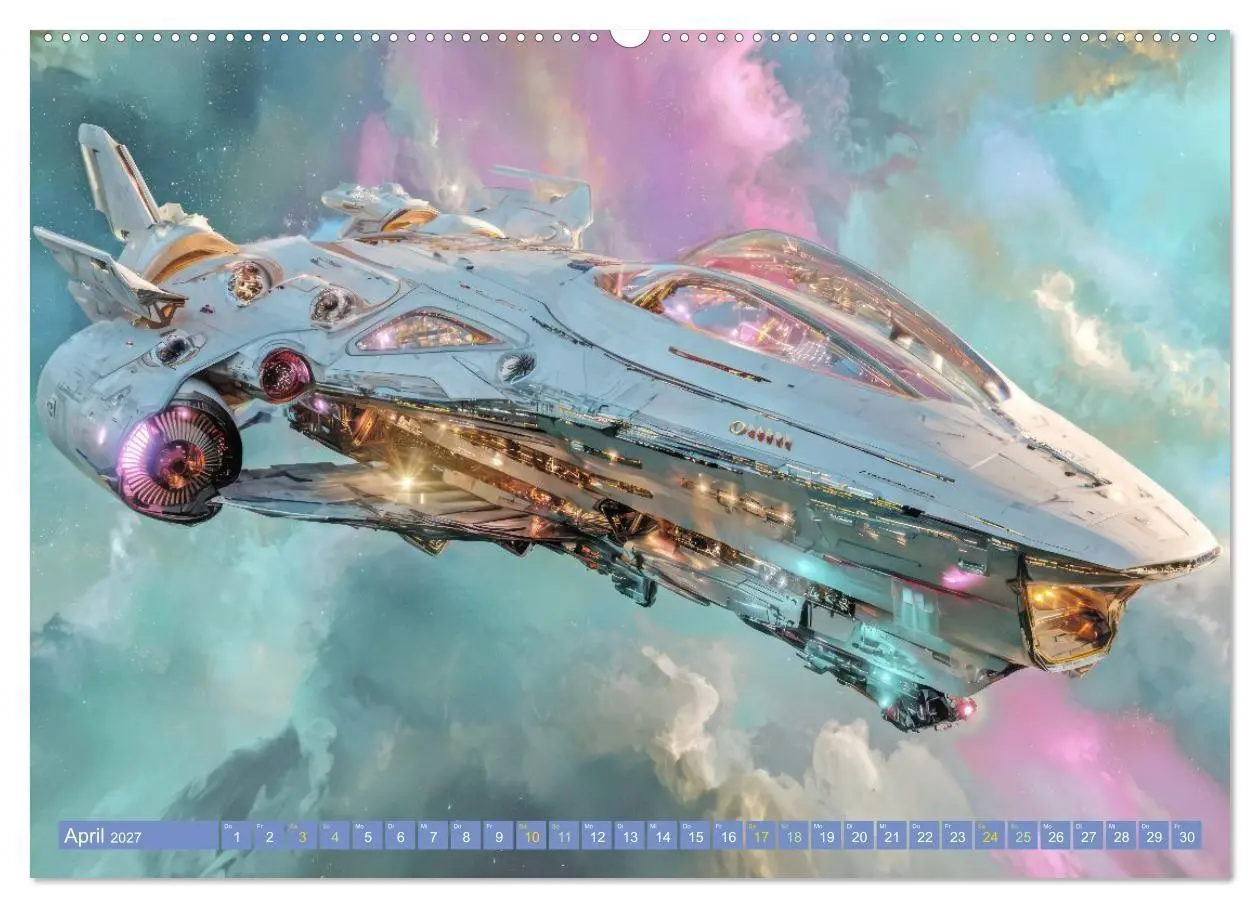 Bild: 9783569410886 | Science-Fiction - Kosmische Abenteuer (Wandkalender 2027 DIN A2...