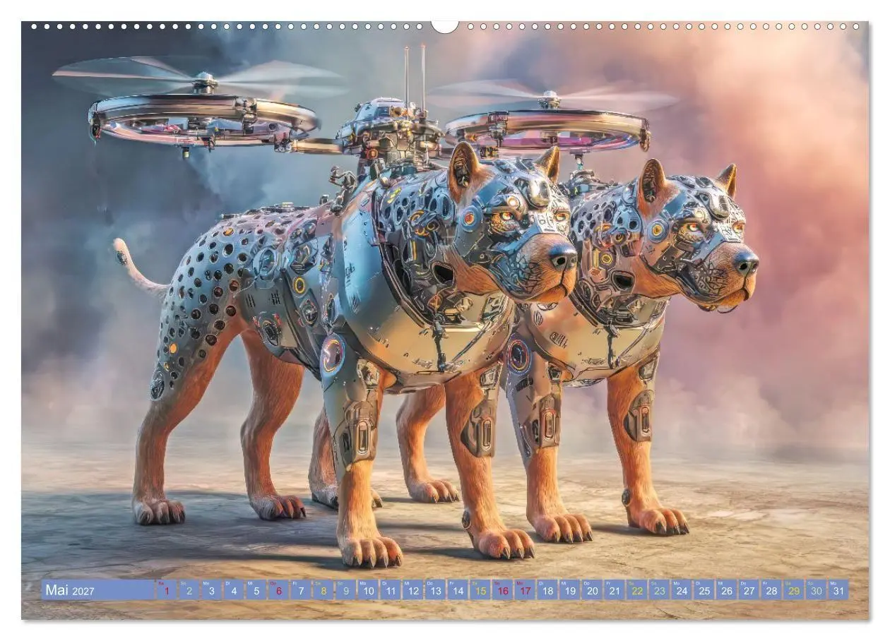 Bild: 9783569410886 | Science-Fiction - Kosmische Abenteuer (Wandkalender 2027 DIN A2...