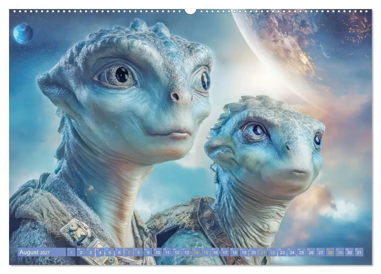 Bild: 9783569410886 | Science-Fiction - Kosmische Abenteuer (Wandkalender 2027 DIN A2...
