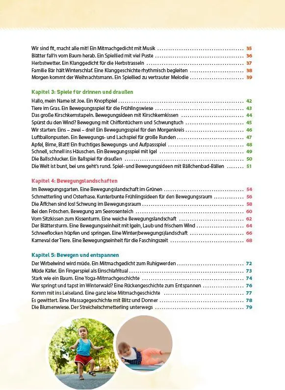 Bild: 9783960460886 | Die besten Bewegungsspiele für Krippenkinder | Bartoldus | Taschenbuch