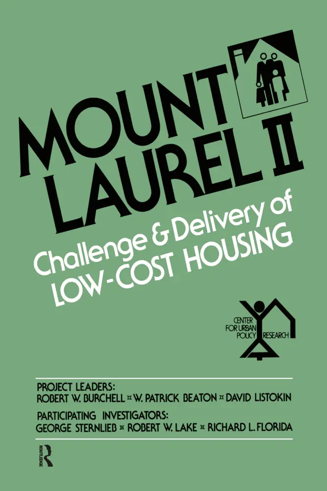 Cover: 9780882850986 | Mount Laurel II | Robert Burchell (u. a.) | Taschenbuch | Englisch