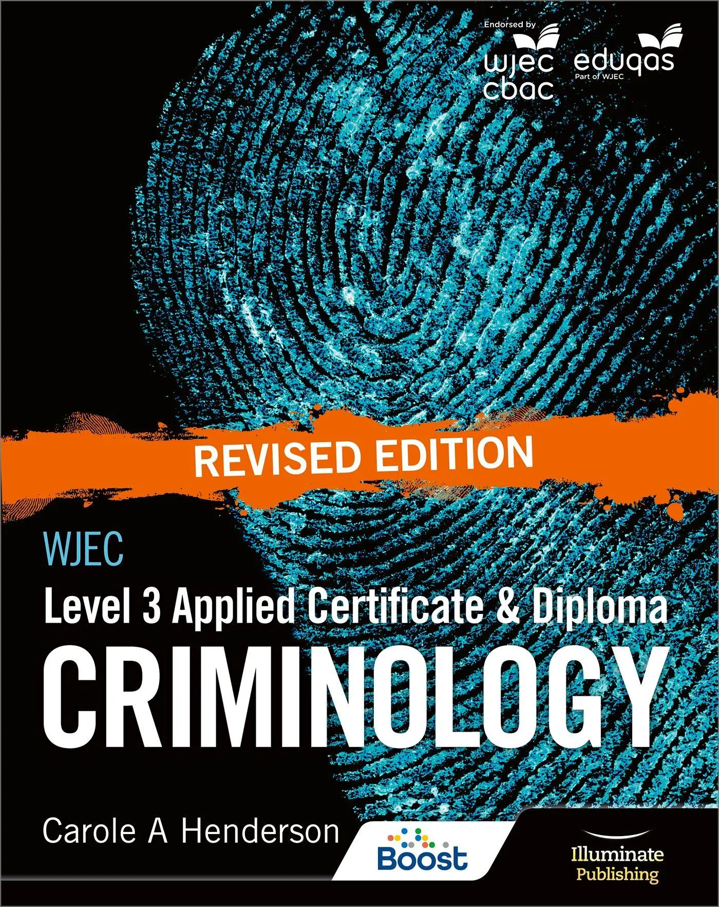 Cover: 9781912820986 | WJEC Level 3 Applied Certificate &amp; Diploma Criminology | Henderson