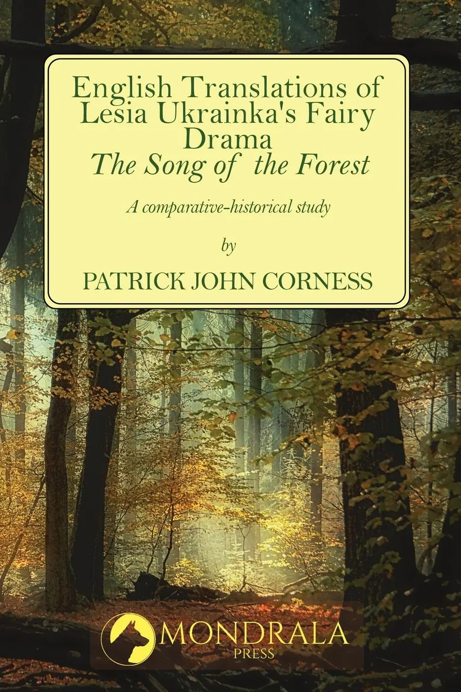 Cover: 9782919820986 | English Translations of Lesia Ukrainka's Fairy Drama "The Song of...