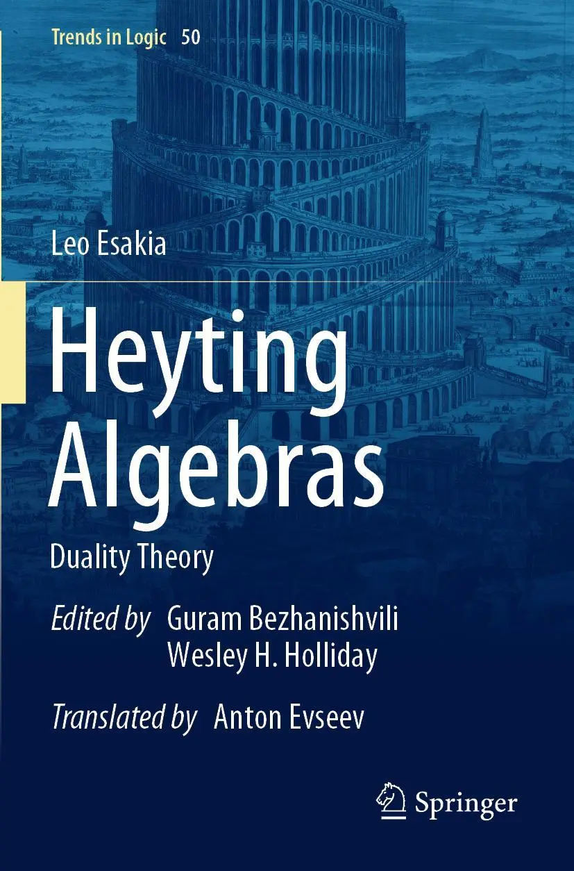 Cover: 9783030120986 | Heyting Algebras | Duality Theory | Leo Esakia | Taschenbuch | xv
