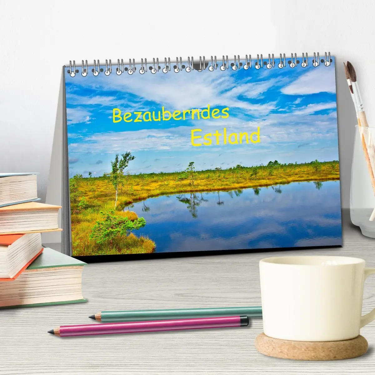 Bild: 9783457770986 | Bezauberndes Estland (Tischkalender 2026 DIN A5 quer), CALVENDO...