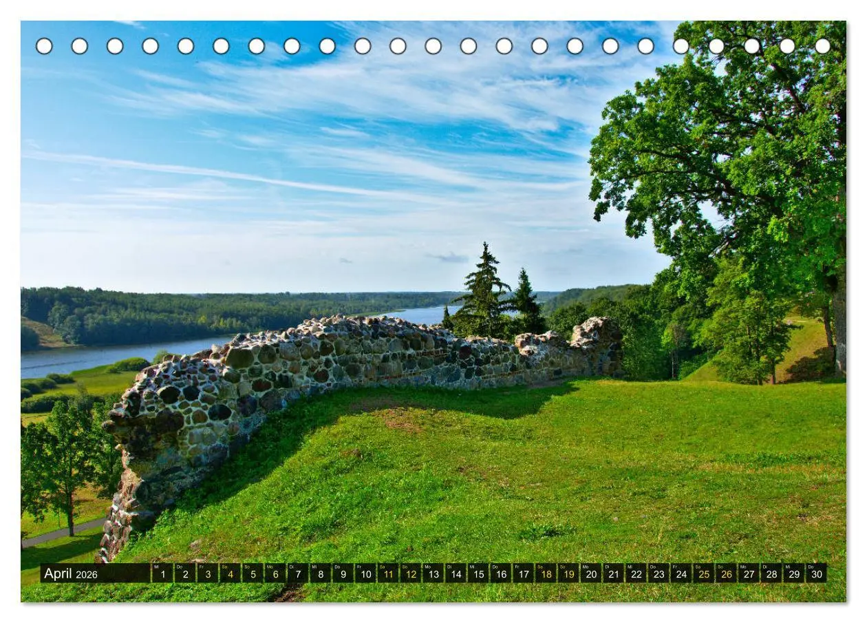 Bild: 9783457770986 | Bezauberndes Estland (Tischkalender 2026 DIN A5 quer), CALVENDO...
