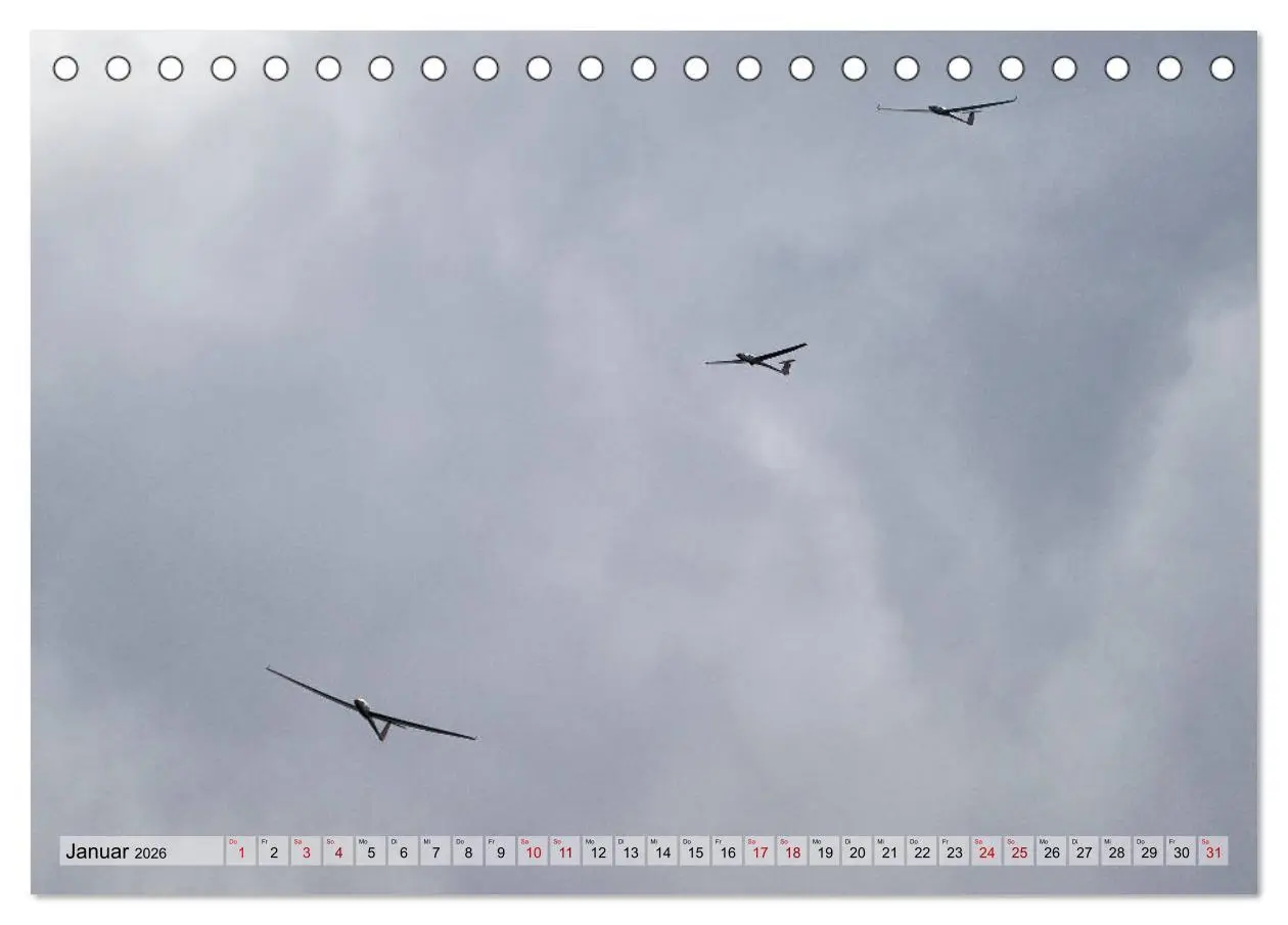Bild: 9783457840986 | Lautlos durch die Luft - Faszination Segelfliegen (Tischkalender...