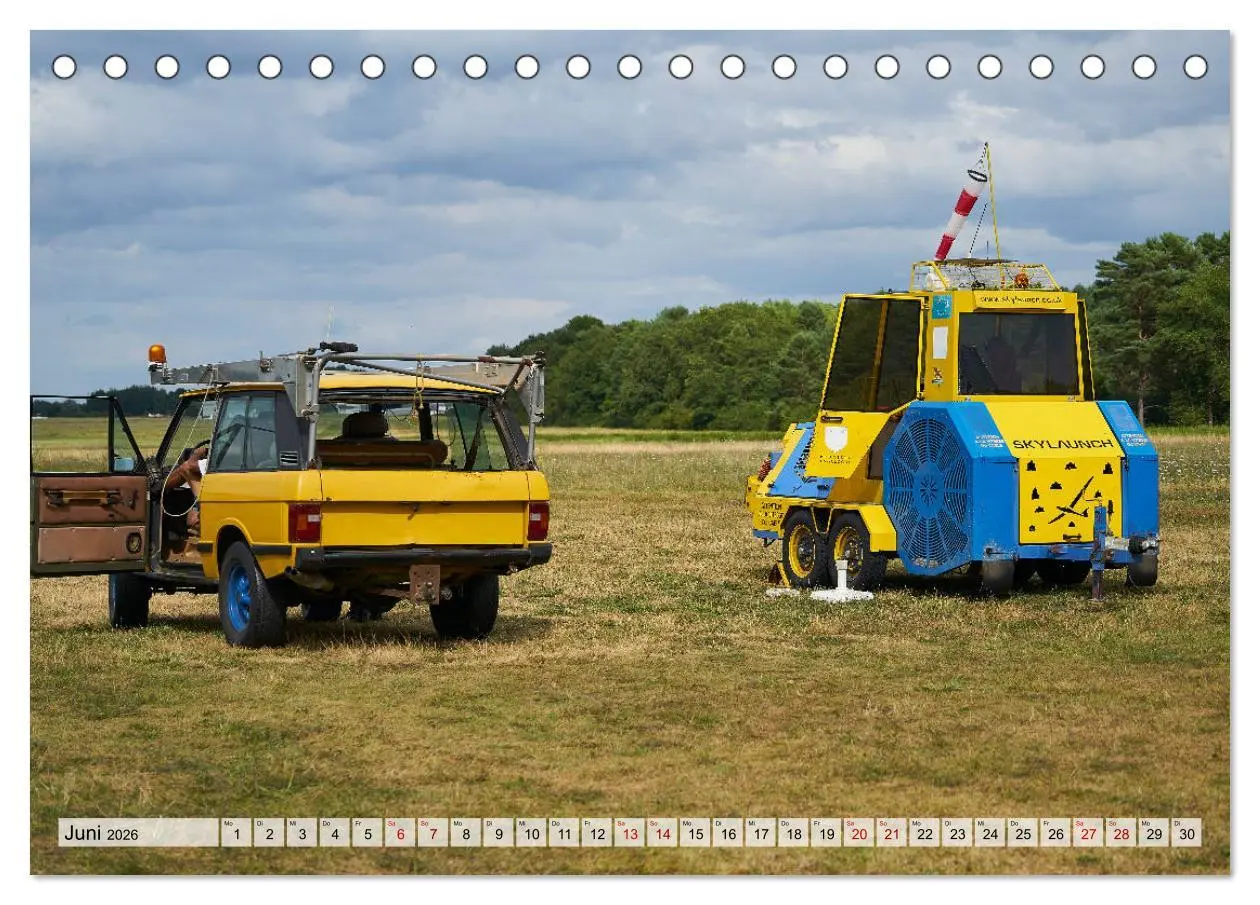 Bild: 9783457840986 | Lautlos durch die Luft - Faszination Segelfliegen (Tischkalender...