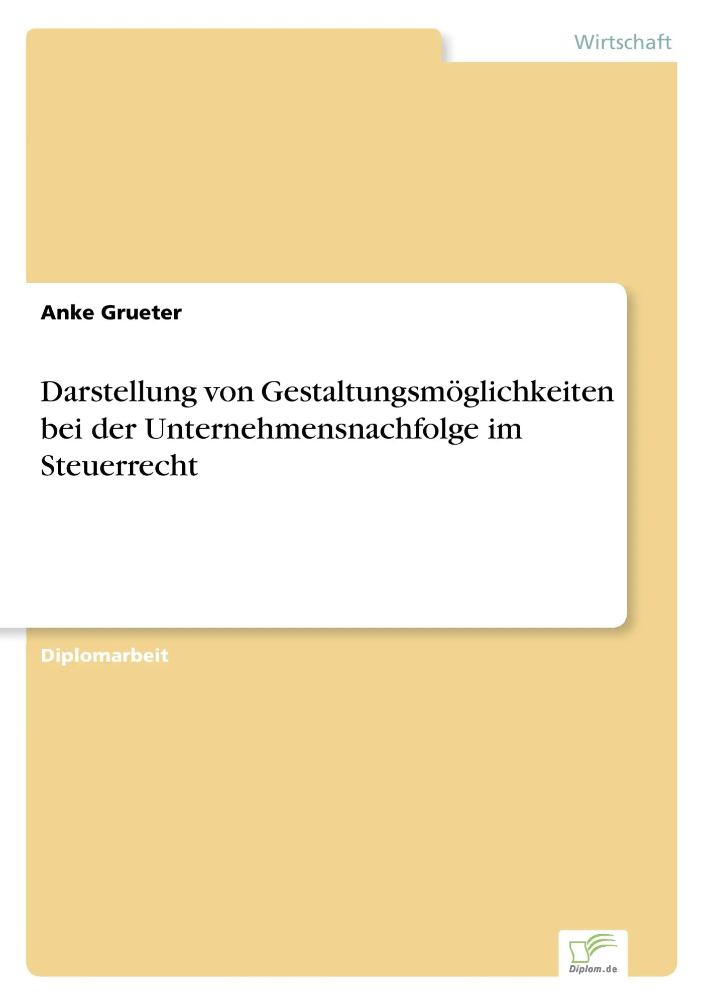 Cover: 9783838610986 | Darstellung von Gestaltungsmöglichkeiten bei der...