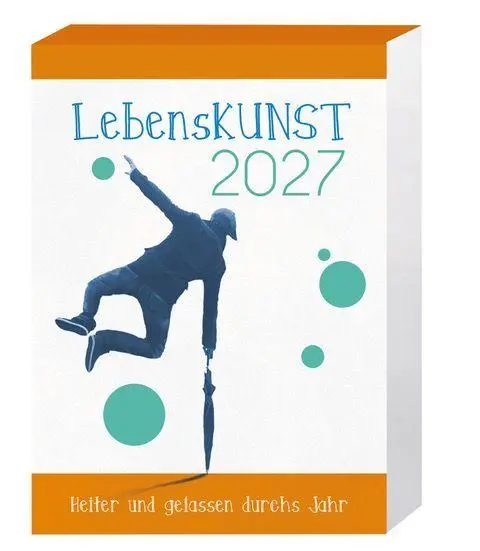 Cover: 4262480691086 | LebensKunst 2027: Heiter und gelassen durchs Jahr | Kalender | 372 S.