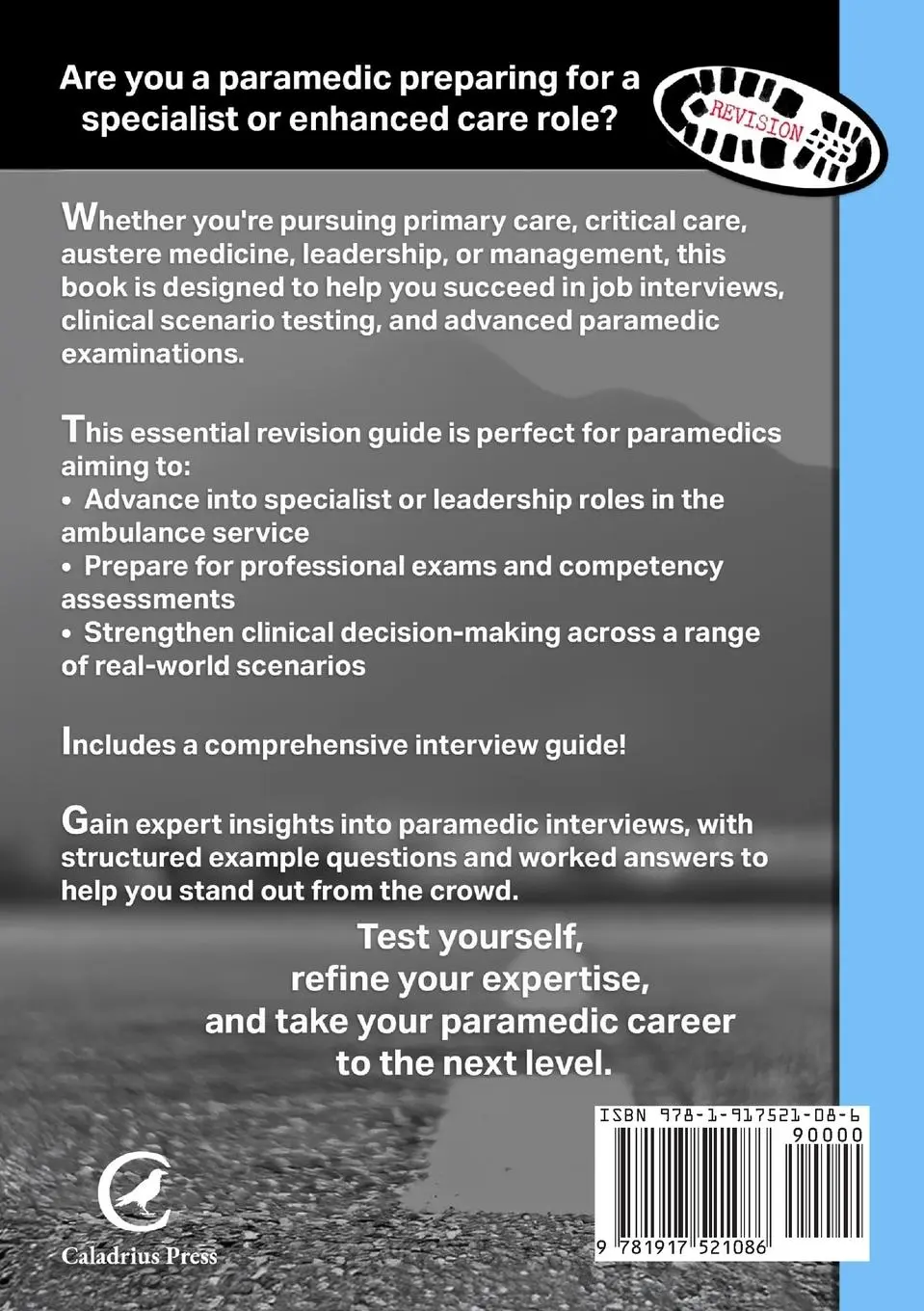 Rückseite: 9781917521086 | MCQs for Specialist &amp; Enhanced Care Paramedics | Tom Edward Mallinson