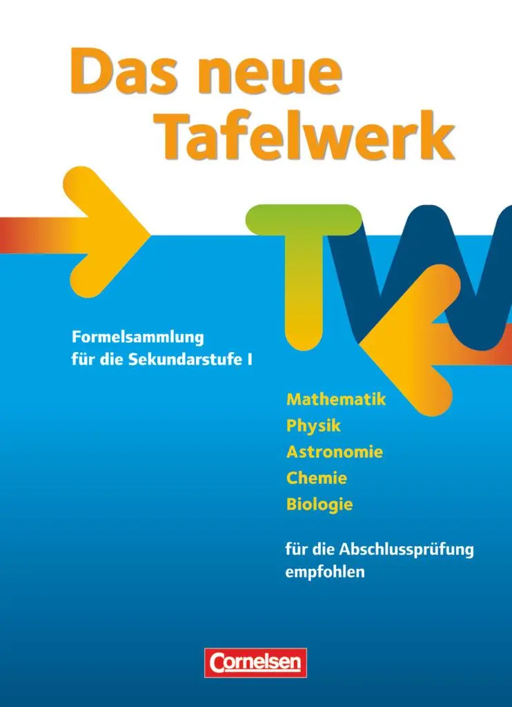 Cover: 9783060401086 | Das neue Tafelwerk 2011. Schülerbuch. Westliche Bundesländer | Buch