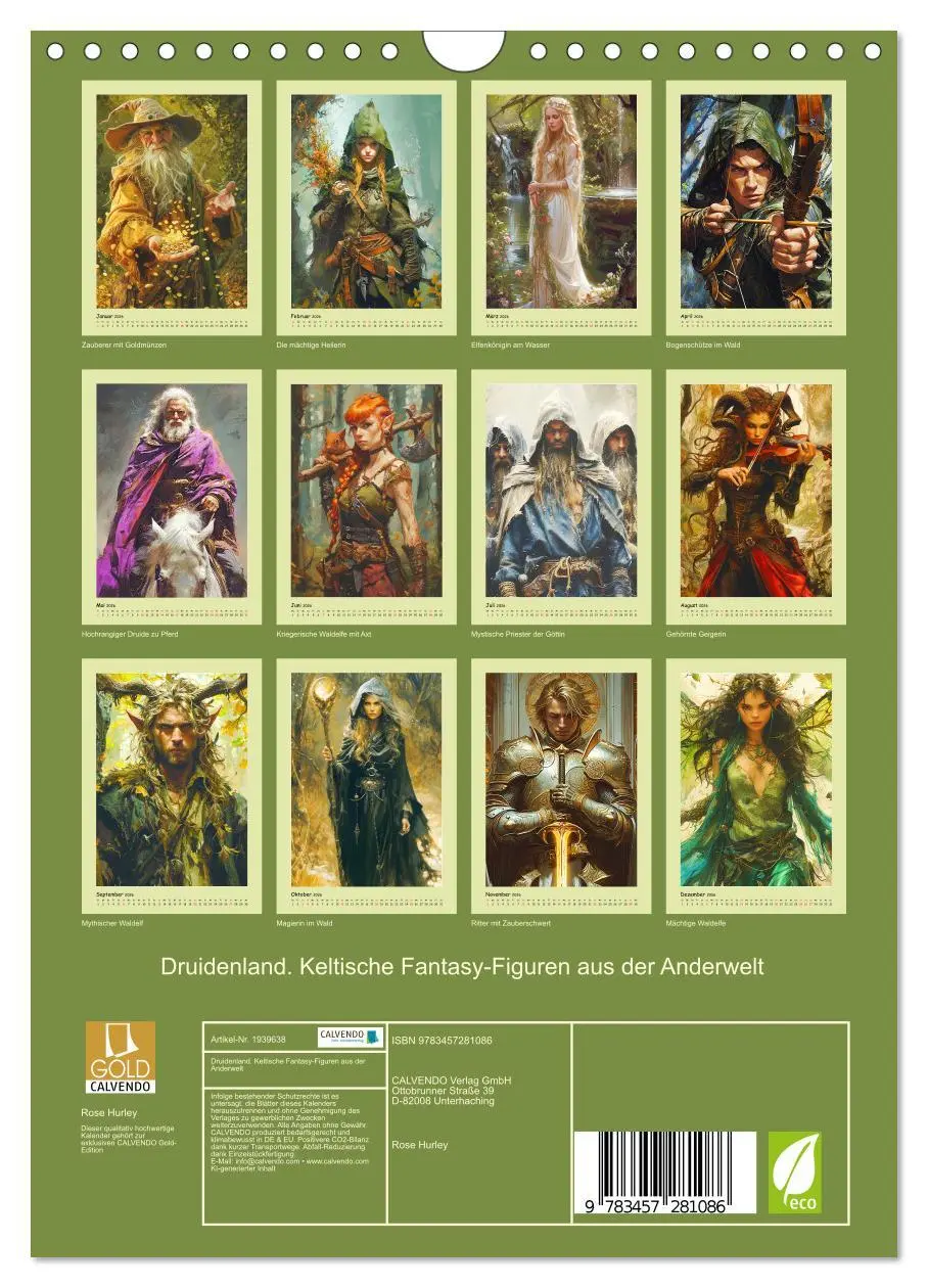 Bild: 9783457281086 | Druidenland. Keltische Fantasy-Figuren aus der Anderwelt...