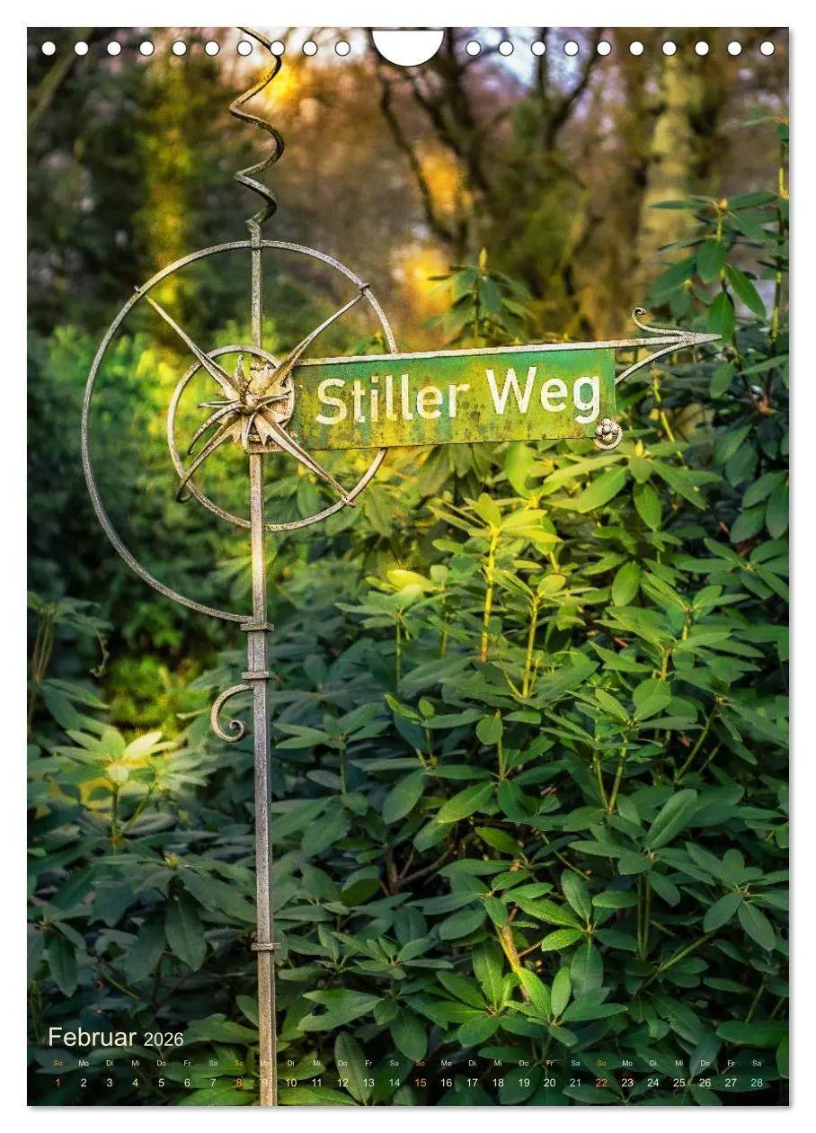 Bild: 9783516371086 | Die stillen Momente im Ohlsdorfer Friedhof (Wandkalender 2026 DIN...