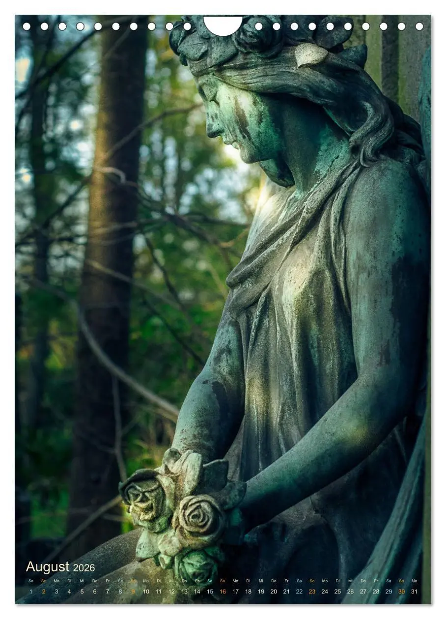 Bild: 9783516371086 | Die stillen Momente im Ohlsdorfer Friedhof (Wandkalender 2026 DIN...