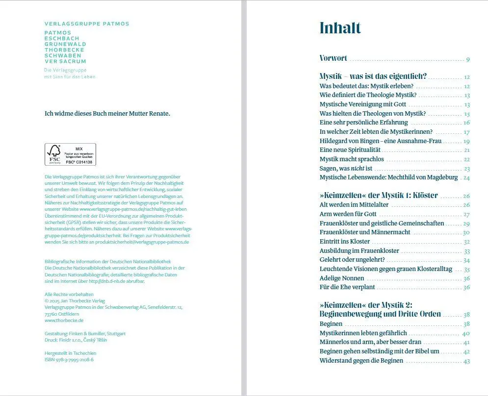 Bild: 9783799521086 | Hildegard &amp; die spirituellen Frauen des Mittelalters | Ulrike Voigt