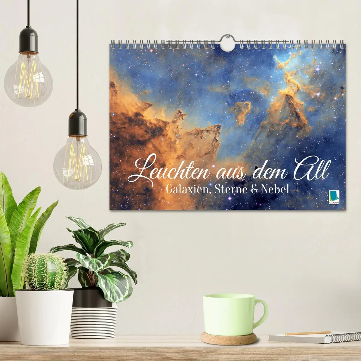 Bild: 9783457271186 | Galaxien, Sterne und Nebel: Leuchten aus dem All (Wandkalender 2026...
