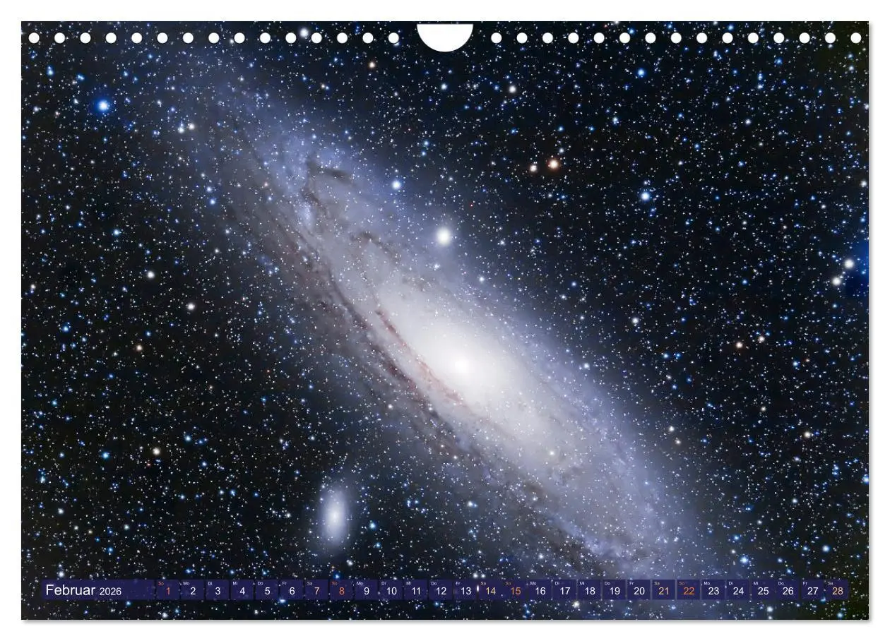 Bild: 9783457271186 | Galaxien, Sterne und Nebel: Leuchten aus dem All (Wandkalender 2026...