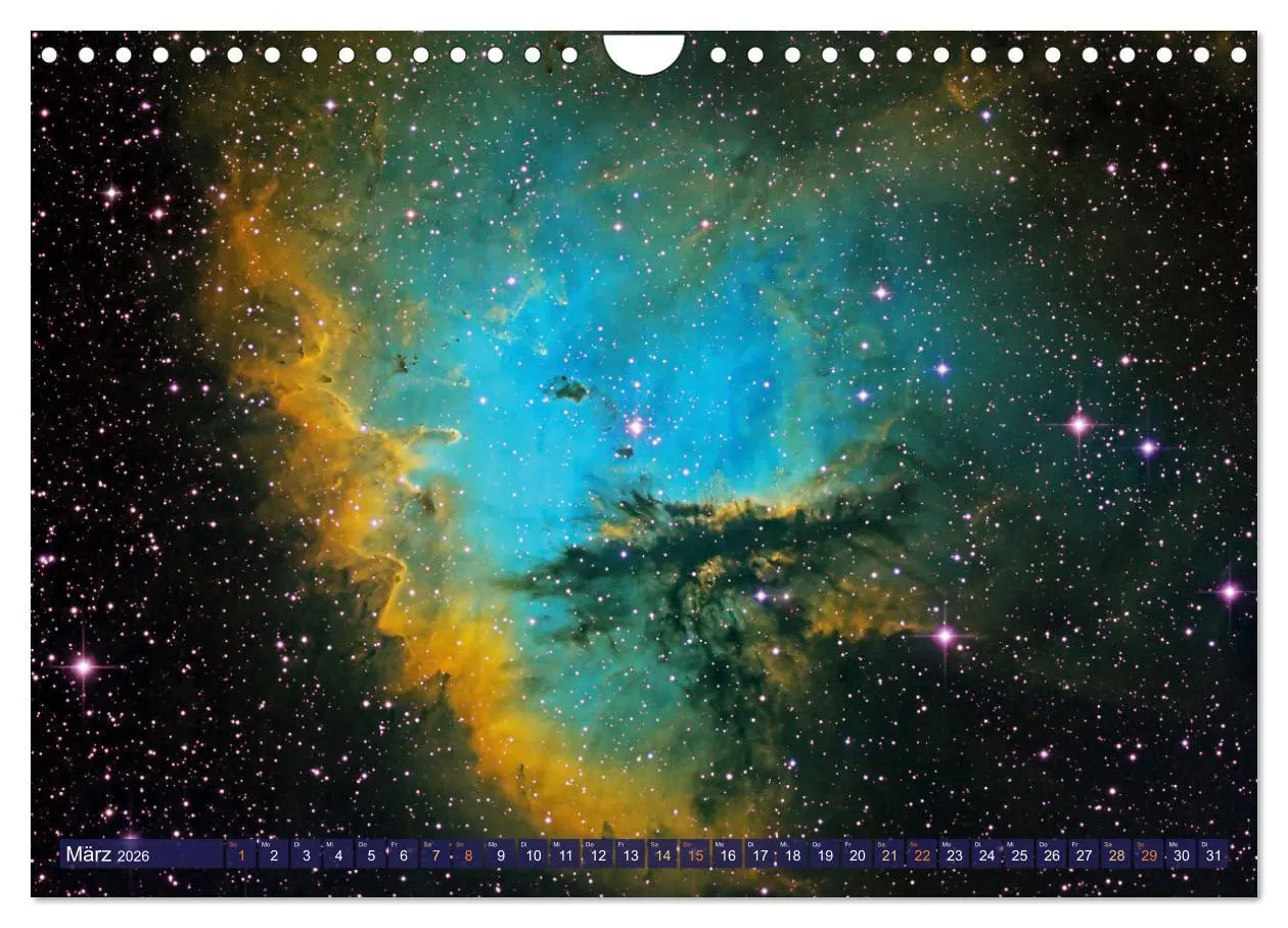 Bild: 9783457271186 | Galaxien, Sterne und Nebel: Leuchten aus dem All (Wandkalender 2026...
