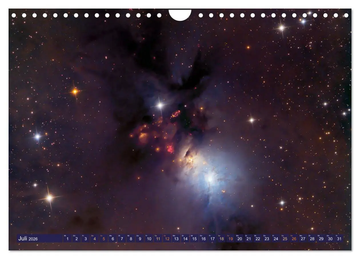 Bild: 9783457271186 | Galaxien, Sterne und Nebel: Leuchten aus dem All (Wandkalender 2026...