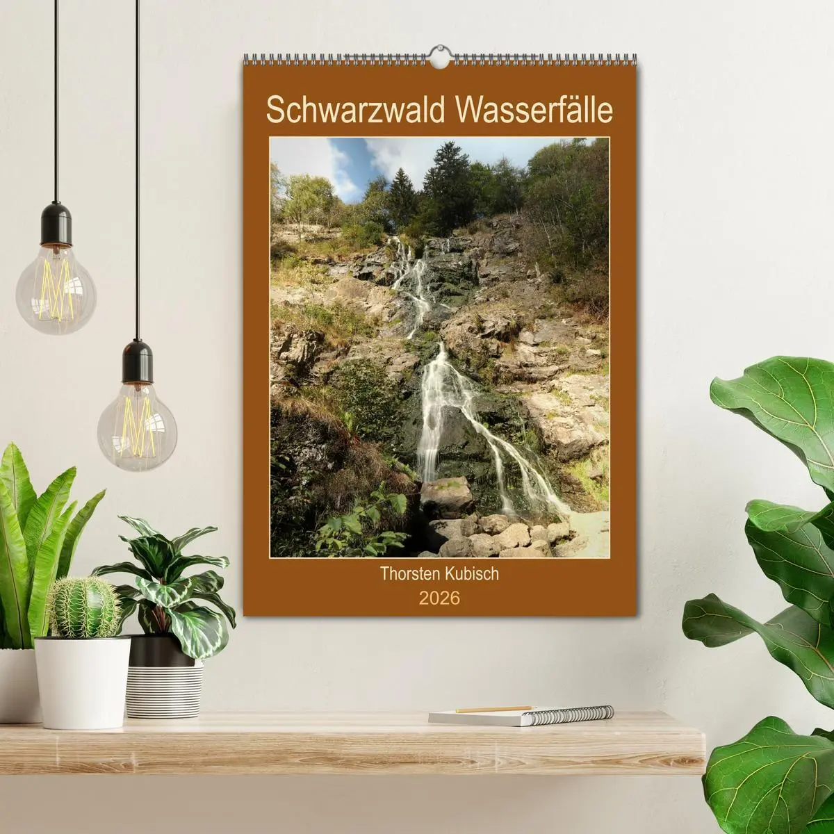 Bild: 9783516361186 | Schwarzwald Wasserfälle (Wandkalender 2026 DIN A2 hoch), CALVENDO...