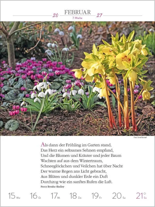 Bild: 9783819301186 | Literaturkalender Gartenlust 2027 | Korsch Verlag | Kalender | 54 S.