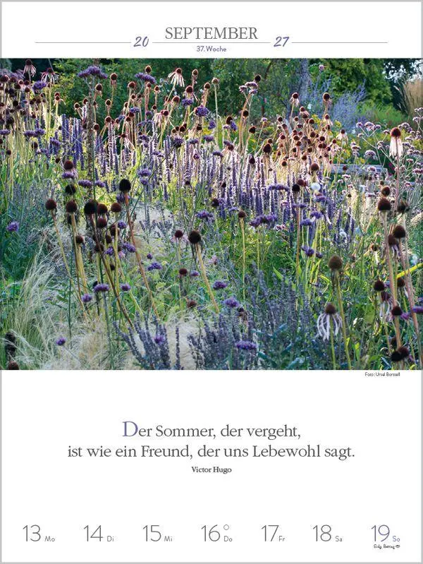 Bild: 9783819301186 | Literaturkalender Gartenlust 2027 | Korsch Verlag | Kalender | 54 S.