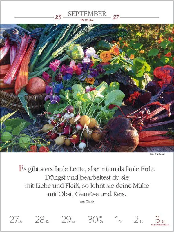 Bild: 9783819301186 | Literaturkalender Gartenlust 2027 | Korsch Verlag | Kalender | 54 S.