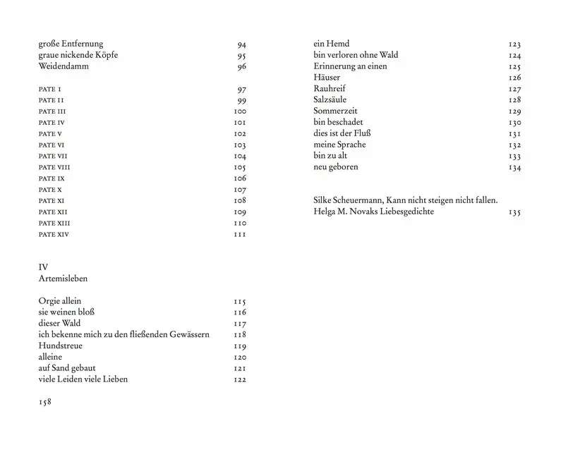 Bild: 9783895611186 | Liebesgedichte | Helga M. Novak | Buch | Mit Lesebändchen. | 160 S.