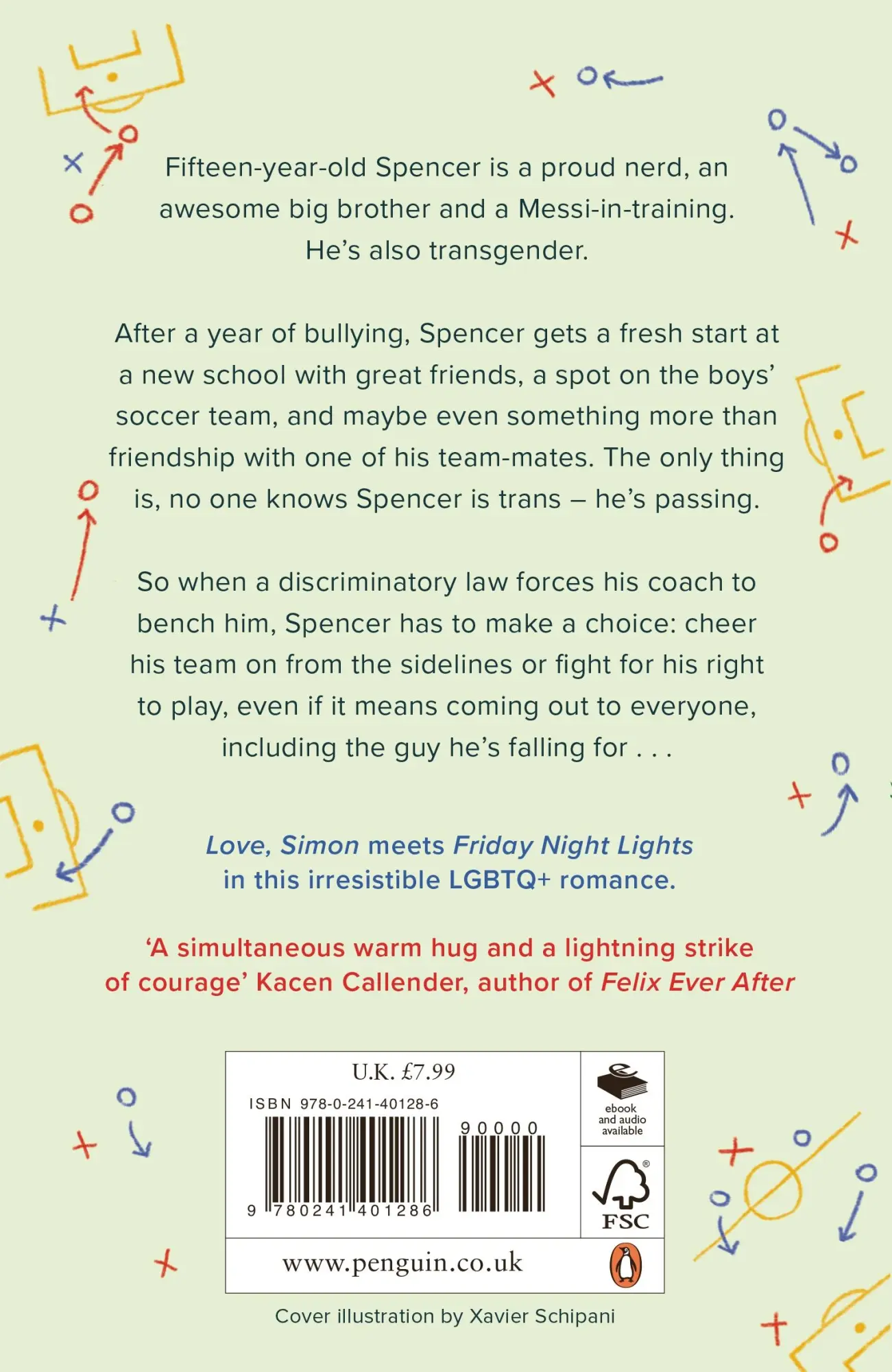 Rückseite: 9780241401286 | The Passing Playbook | Isaac Fitzsimons | Taschenbuch | 304 S. | 2021