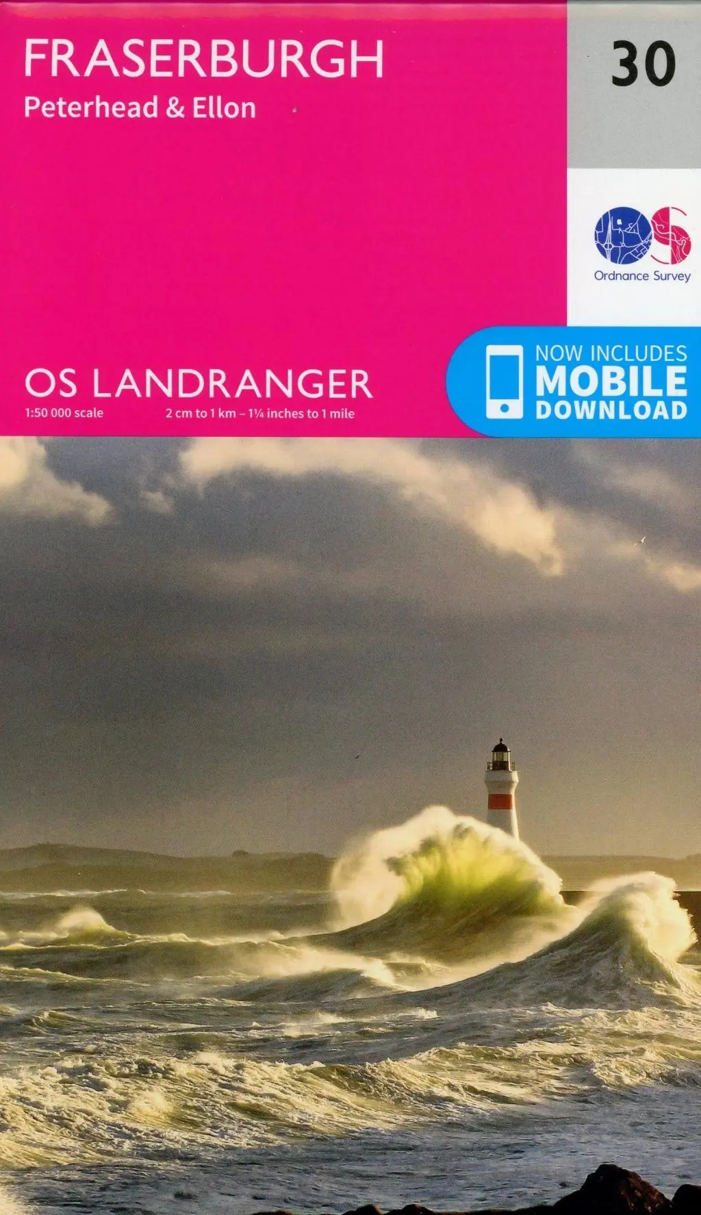 Cover: 9780319261286 | Fraserburgh, Peterhead &amp; Ellon | Ordnance Survey | (Land-)Karte | 2016